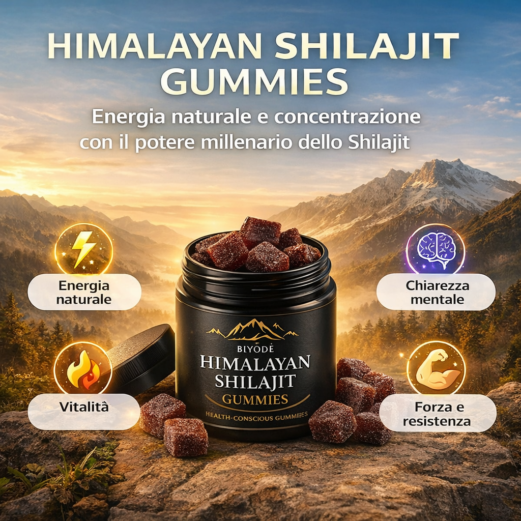100% Shilajit puro dell’Himalaya